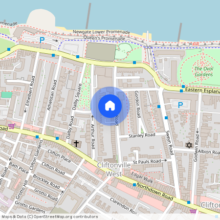 Flat 7, 64 Edgar Road, CT9 2EQ