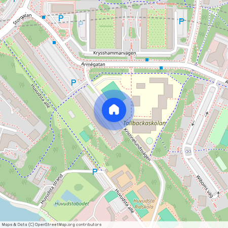 Kristinelundsvägen, Solna