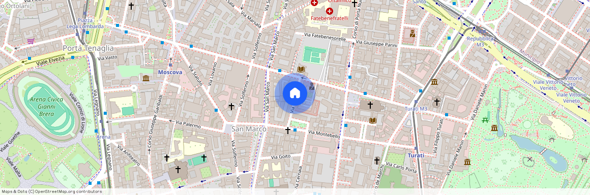 Via San Fermo, Milan, Lombardy 20121