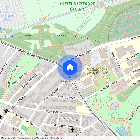 Waverley Street, Nottingham, NG7 4DY, Nottinghamshire