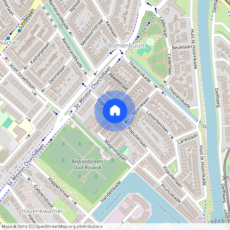 Bomenbuurt, 2282 LA, Populierlaan, Rijswijk