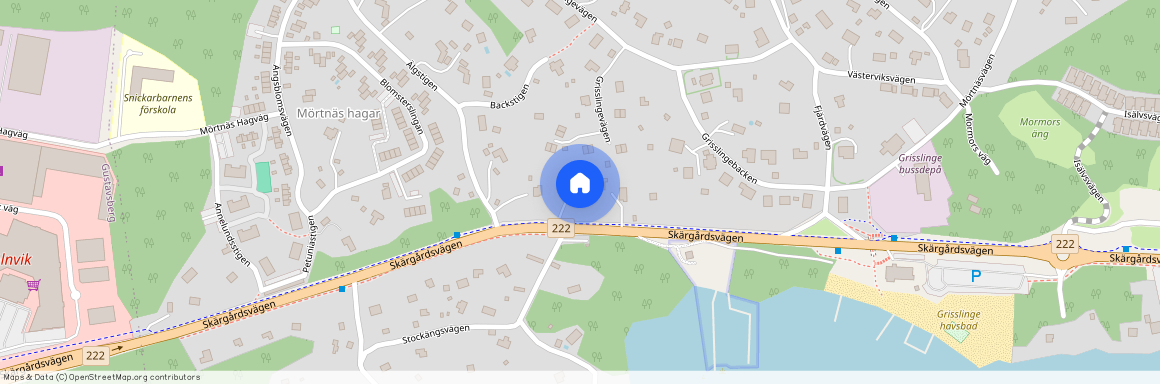 Skärgårdsvägen, Värmdö