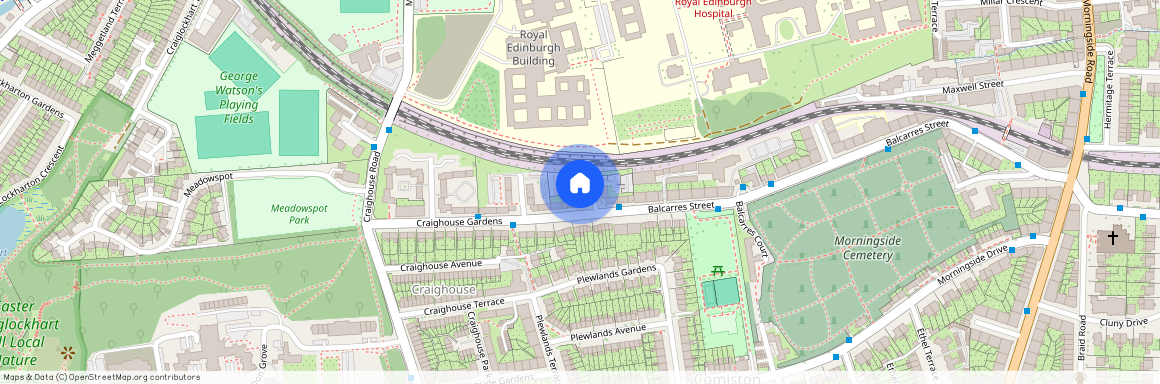 Craighouse Gardens, Edinburgh, EH10