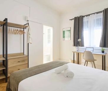 Room in a shared 7-bedroom apartment for rent in Lisbon, perfect fo... - Foto 2