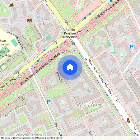 al. Aleja Komisji Edukacji Narodowej, Natolin, Ursynów, Warszawa, mazowieckie