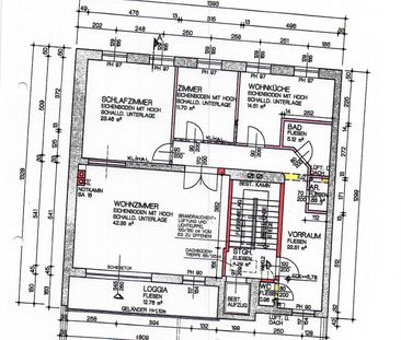Helle122m² Mietwohnung mit Balkon und Terrasse im Zentrum von Amste... - Foto 2
