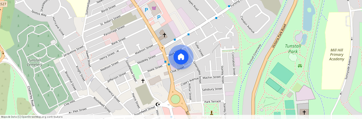 Kenworthy Street, Tunstall, Stoke-on-Trent, Staffordshire, ST6