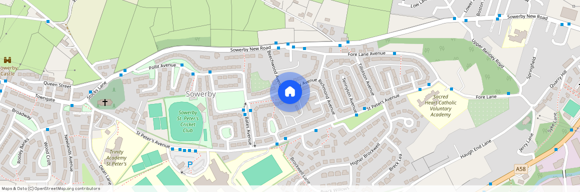 Whiteley Avenue, SOWERBY BRIDGE