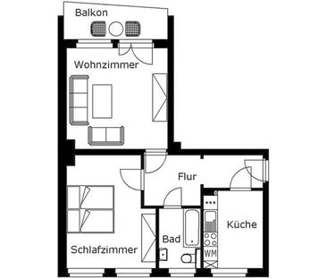 ++ Helle Erdgeschoss-Oase mit Wohlfühl-Balkon ++ - Foto 1