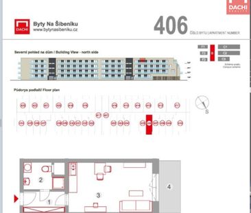 Pronájem bytu 1+kk a garsoniéry 31 m², Třída Jiřího Pelikána, Olomouc - Photo 2