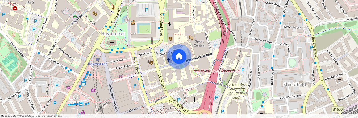 Northumberland Road, City Centre, NE1