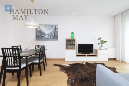 Niezwykły apartament z dużym tarasem i pięknym widokiem, w inwestycji - Dom pod Wilgą - Фото 5