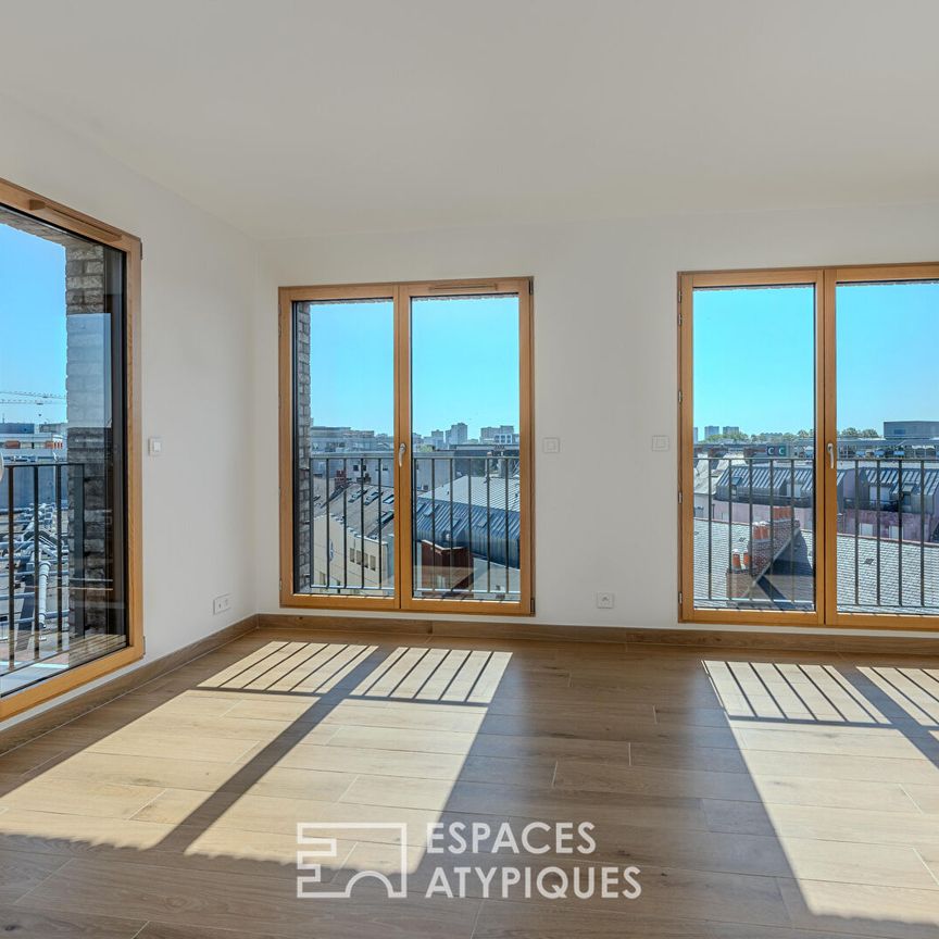 Superbe appartement de 127m2 en roof top avec terrasse - Photo 1