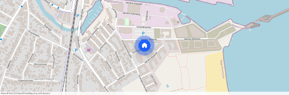 3. 7, Strandpassagen 3G, 4600, Køge