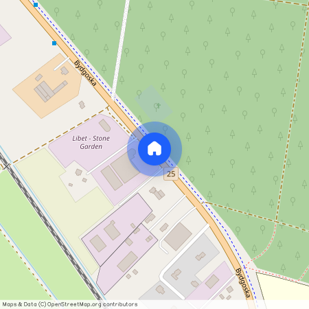 ul. Bydgoska, Brzoza, Nowa Wieś Wielka, bydgoski, kujawsko-pomorskie