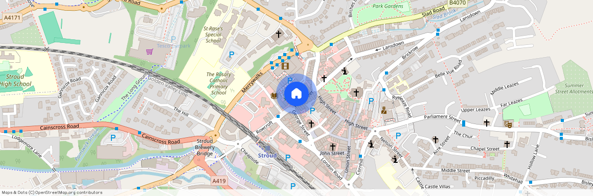 Flat 2, 19 King Street, Stroud, Gloucestershire, GL5 3BX