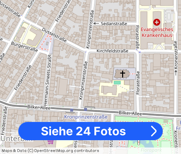 Maisonette - Dachterrasse - Lorettoviertel - Landtag und Rhein - Foto 1