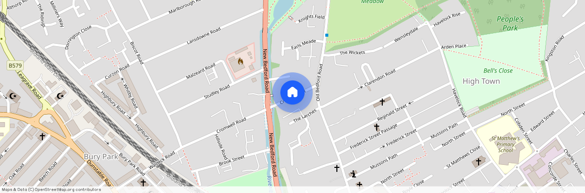 Cromwell Hill, Luton, Bedfordshire, LU2