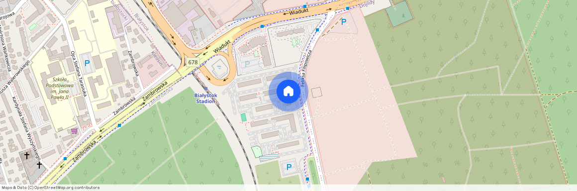 ul. Filipowicza 6, Nowe Miasto, Białystok, podlaskie