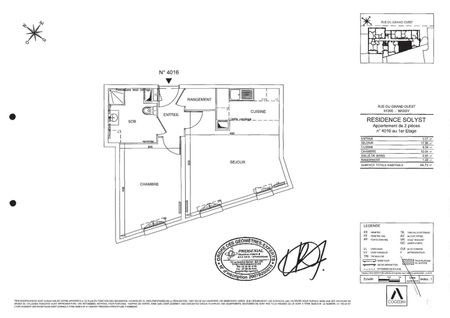 location Appartement T2 DE 44.9m² À MASSY - Photo 3