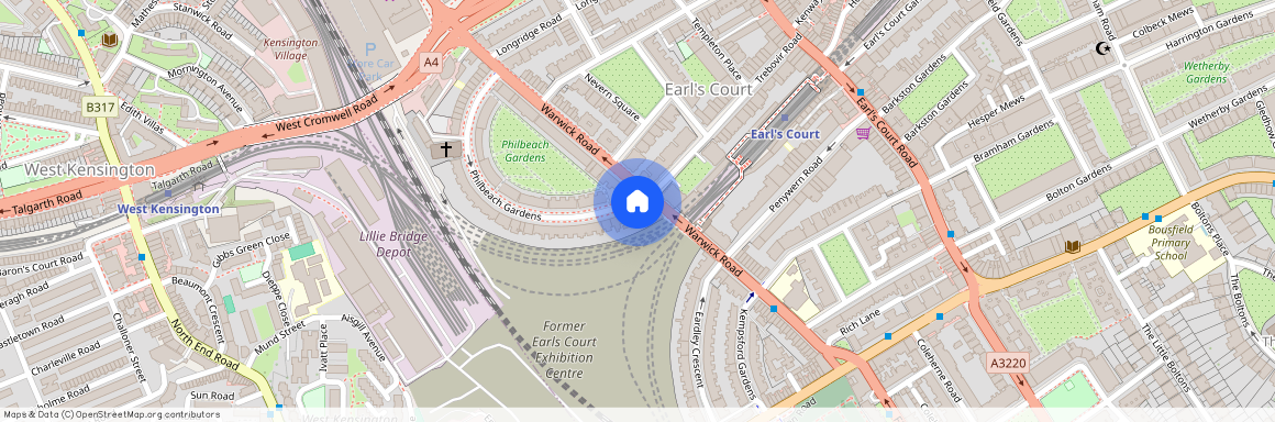 3 Philbeach Gardens, London, Greater London, SW5