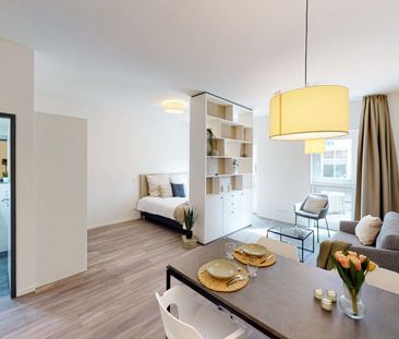Stimmiges Gesamtkonzept: Möblierte 1-Zimmer-Wohnung! - Photo 2