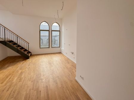 Erstbezug-Hochwertige drei Zimmerwohnung mit Dachterrasse im historischen Kloster Marienborn! - Photo 2
