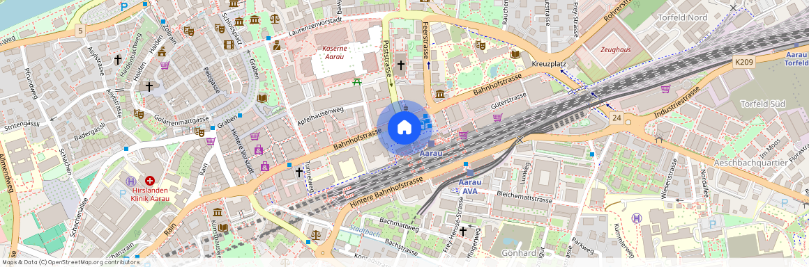 Bahnhofplatz 3f, 5000, Aarau