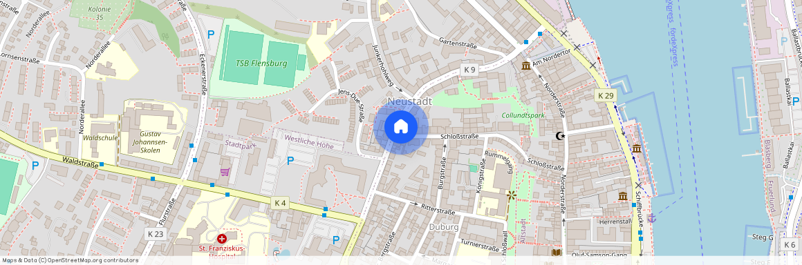 Schloßstraße 54, 24937 Schleswig-Holstein - Flensburg