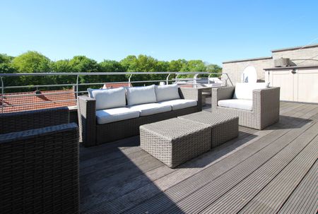 Dakappartement met groot zuid-terras en zicht op het Rivierenhof te huur te Deurne! - Photo 4