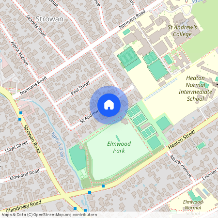 Strowan, 67 St Andrews Square, Christchurch City