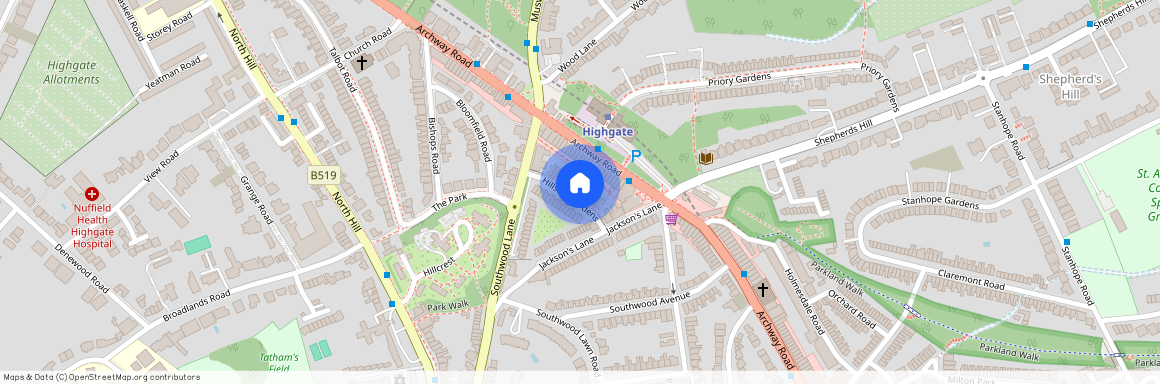 Hillside Gardens, London N6