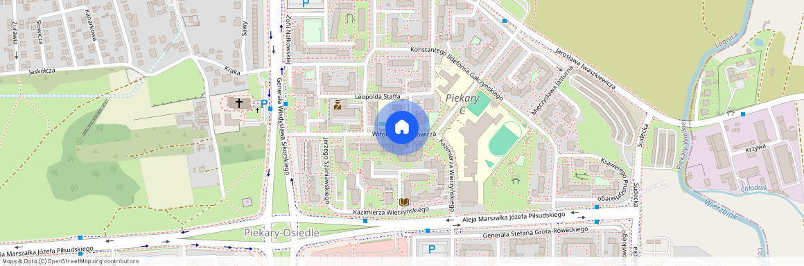 ul. Witolda Gombrowicza, Legnica, dolnośląskie