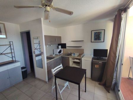 Location appartement 1 pièce, 18.31m², Gruissan - Photo 3