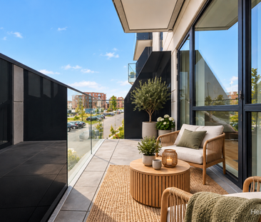 Moderne 2-værelses lejlighed til leje i Bellishuset i Risskov – med... - Photo 5
