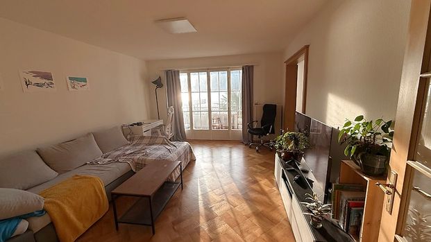 3½ Zimmer-Wohnung in Hergiswil (NW), möbliert - Photo 1