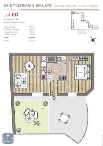 Appartement à louer 2 pièces 50.14m² - Photo 3