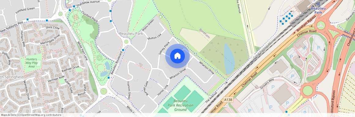 Billers Chase, Chelmsford Garden, Chelmsford, CM1