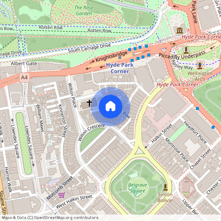 Wilton Row, Knightsbridge, SW1X