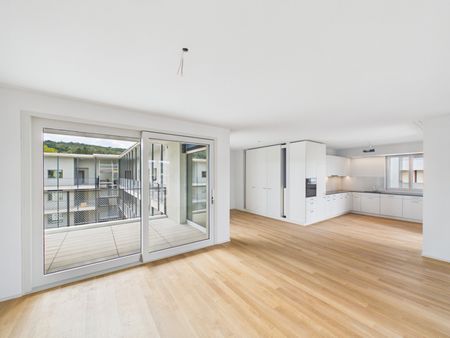 Familienfreundliche 3.5-Zimmer-Neubauwohnung mit Kindergarten im Areal - Photo 2