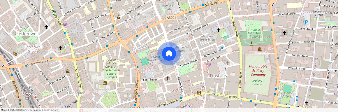 Flat 6, Stanley Cohen House, Golden Lane Estate, London, EC1Y 0RL