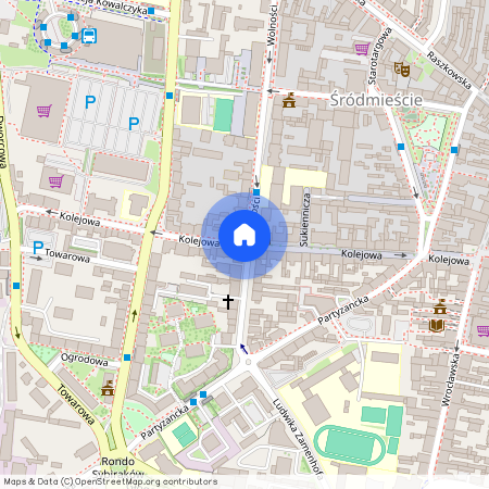 ul. Kolejowa, Ostrów Wielkopolski, ostrowski, wielkopolskie