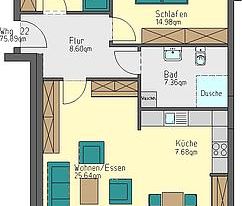 Barrierefreie 3-Zimmer-Wohnung in zentraler Lage von Werl - Foto 2