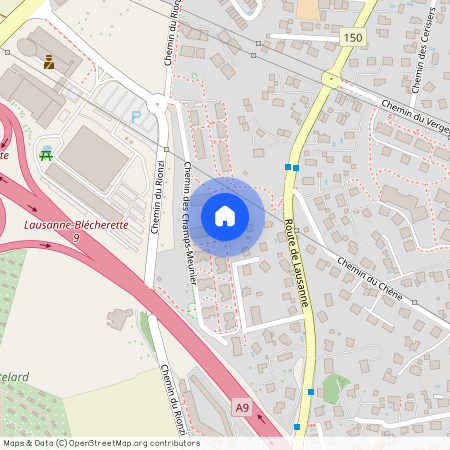 Chemin des Champs-Meunier 13, 1052 Le Mont-sur-Lausanne