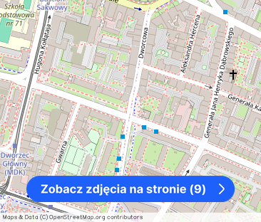Duża kawalerka, osobna kuchnia, 100m od Dworca Pkp – zdjęcie 1