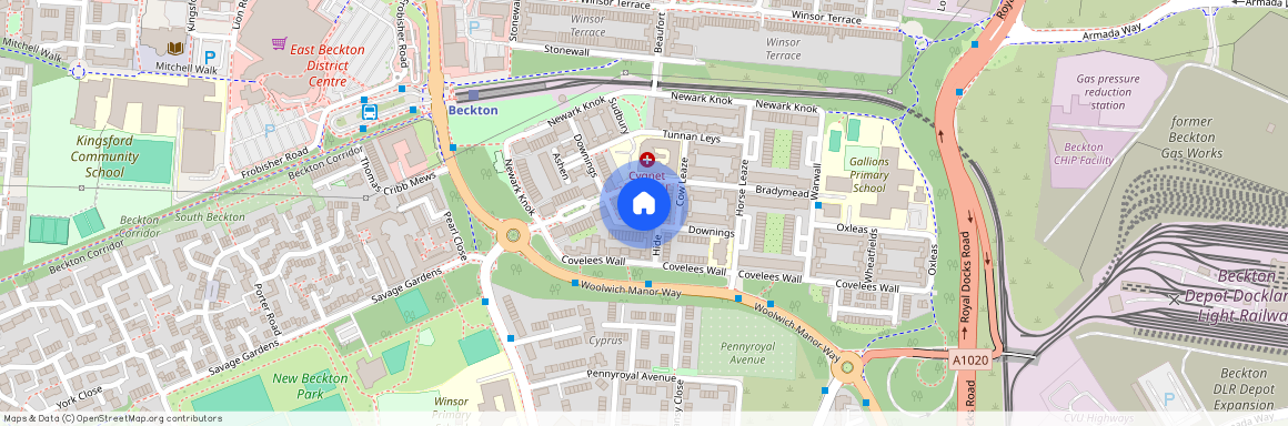 Downings Close, Beckton, E6