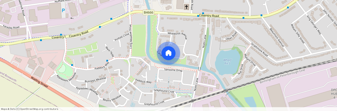 Canal Way, Hinckley, Leicestershire, LE10