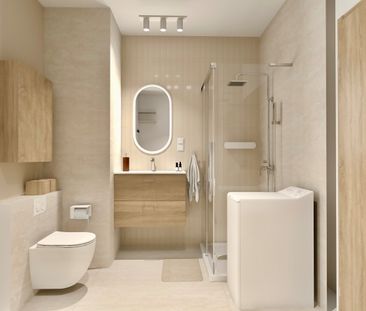 Nowoczesne, studio 25m2 Chodkiewicza oś.Symfonia – zdjęcie 4