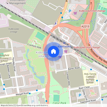 Pegler Square, Kidbrooke Village, London, SE3