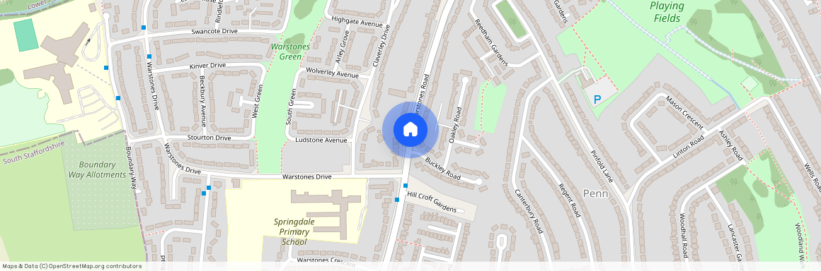 Warstones Road, Penn